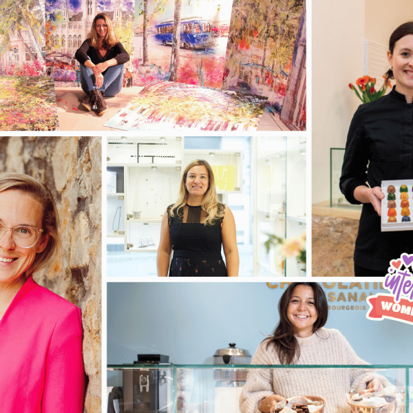 un collage de plusieurs photos de femmes